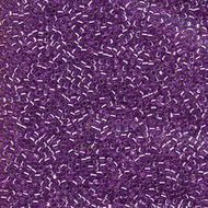 Miyuki Delica 11/0 1343 (DB) Lavender Silver Lined (dyed) Qty:5g Tube