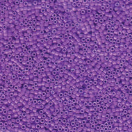Miyuki Delica 11/0 1379 (DB) Red/Violet (dyed) Qty:5g Tube