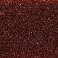 Miyuki Delica 11/0 1392 (DB) Dark Topaz Lined Root Beer Qty:5g Tube