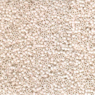Miyuki Delica 11/0 1490 (DB) Bisque White Opaque Qty:5g Tube