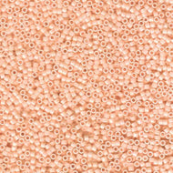 Miyuki Delica 11/0 1492 (DB) Light Peach Opaque Qty:5g Tube