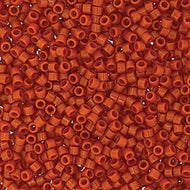 Miyuki Delica 11/0 2108 (DB) Duracoat Persimmon Opaque Qty:5g Tube
