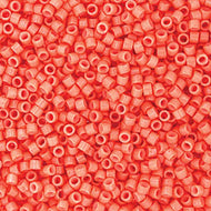 Miyuki Delica 11/0 2112 (DB) Duracoat Dark Salmon Opaque Qty:5g Tube