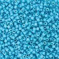 Miyuki Delica 11/0 2128 (DB) Duracoat Nile Blue Opaque Qty:5g Tube