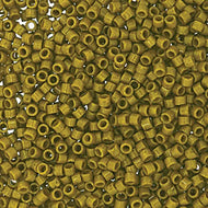 Miyuki Delica 11/0 2141 (DB) Duracoat Spanish Olive Opaque Qty:5g Tube
