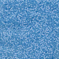 Miyuki Delica 11/0 0861 (DB) Sky Blue Matte AB Qty:5g Tube