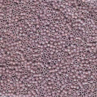 Miyuki Delica 11/0 0875 (DB) Lilac Opaque Matte AB Qty:5g Tube