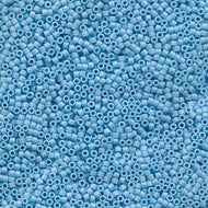 Miyuki Delica 11/0 0879 (DB) Sky Blue Matte AB Qty:5g Tube
