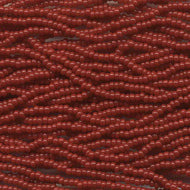 Czech Seedbeads 11/0 Dark Red Opaque