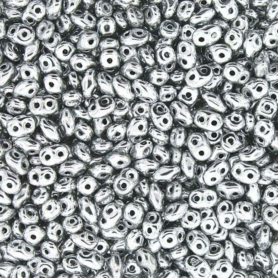 Czech Superduo Beads 2.5x5mm Full Labrador Qty: 10g