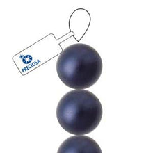 Load image into Gallery viewer, Preciosa Maxima Pearl Rounds 06mm Dark Blue Qty:21
