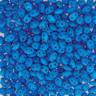 Czech Superduo Beads 2.5x5mm Neon Turquoise Qty:10g