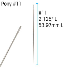 Load image into Gallery viewer, Pony Needles #11 Longs Qty:1 pack of 6
