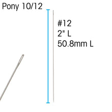 Load image into Gallery viewer, Pony Needles #12 Longs Qty:1 pack of 6
