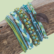 Load image into Gallery viewer, Knot It Waxed Poly Cord Sea Green Qty: 144m
