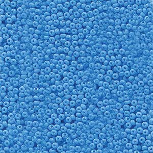 Czech Seedbeads 6/0 Aqua Opal Solgel