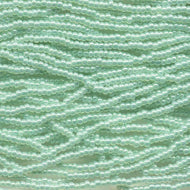 Czech Seedbeads 6/0 Light Green Ceylon