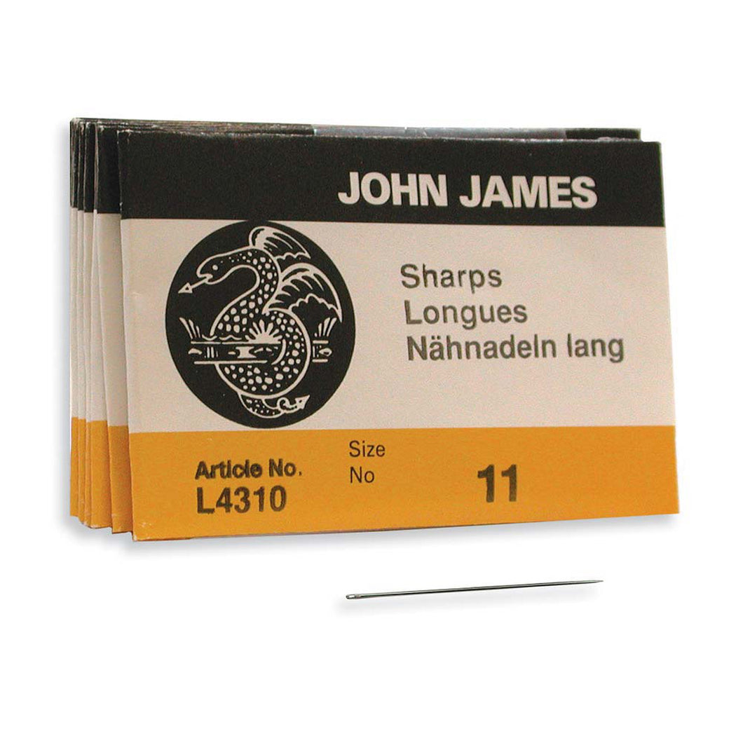 John James Needles #11 Sharps Qty:1 pack of 25