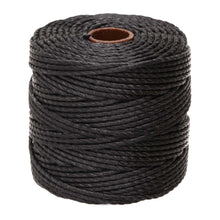 Load image into Gallery viewer, S-Lon Heavy Macramé Cord (Tex 400) Black
