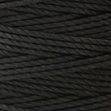 Load image into Gallery viewer, S-Lon Heavy Macramé Cord (Tex 400) Black
