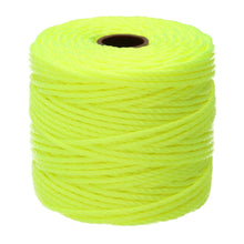 Load image into Gallery viewer, S-Lon Heavy Macramé Cord (Tex 400) Neon Yellow
