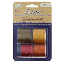 Load image into Gallery viewer, S-Lon Bead Cord (Tex 210) 'Spice Mix'
