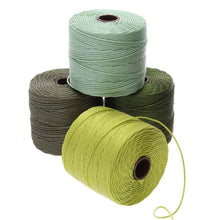 Load image into Gallery viewer, S-Lon Bead Cord (Tex 210) 'Fresh Herbs Mix'
