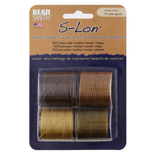 Load image into Gallery viewer, S-Lon Bead Cord (Tex 210) 'Wheatfield Mix'

