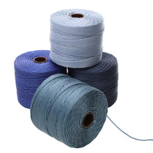 Load image into Gallery viewer, S-Lon Bead Cord (Tex 210) 'Denim Mix'
