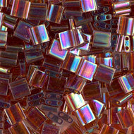 Miyuki Tila Beads 5mm 0257 Topaz AB Qty:10g Tube