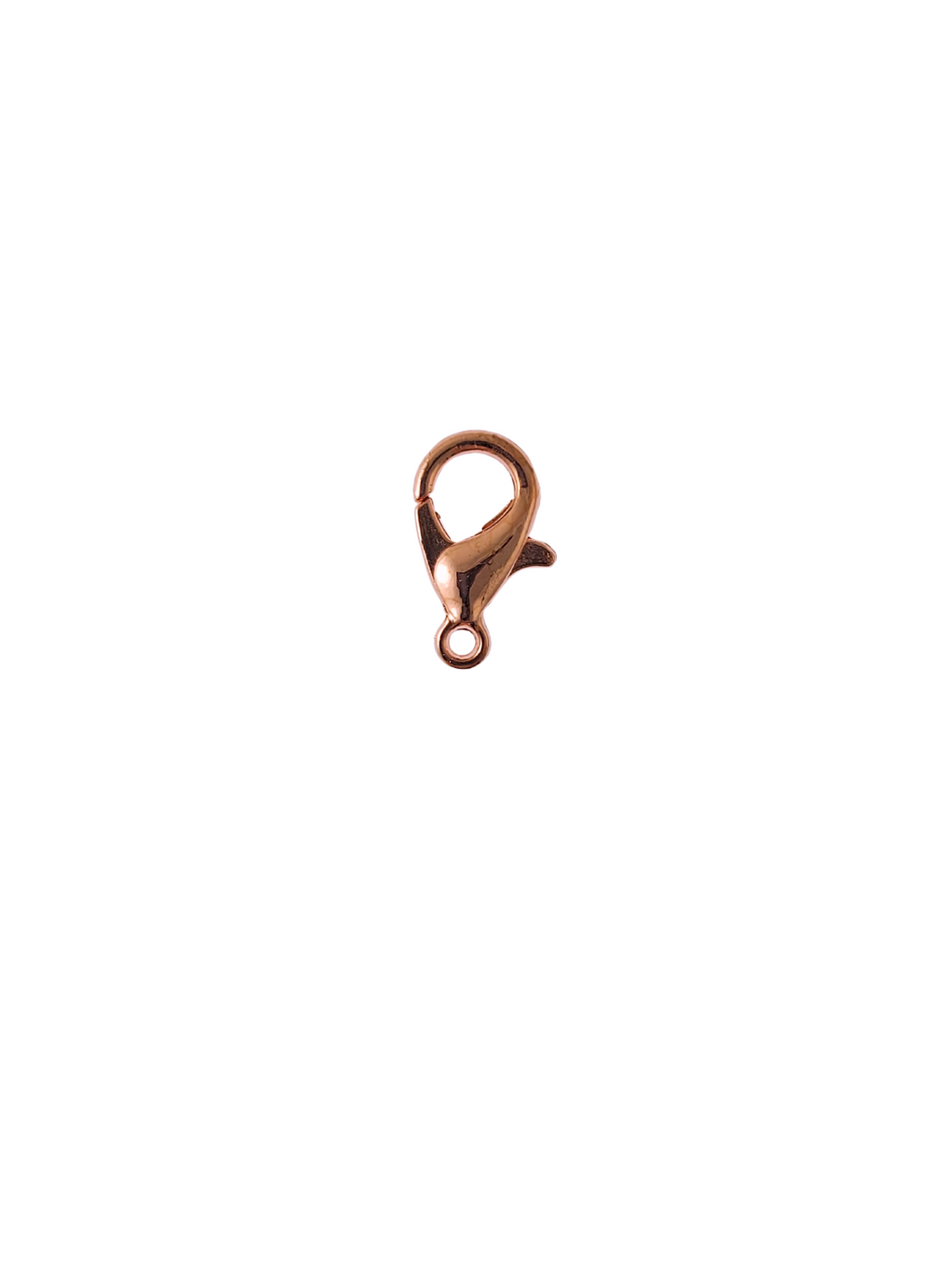 Rose Gold Plated Lobster Clasps 12mm Quantity:5