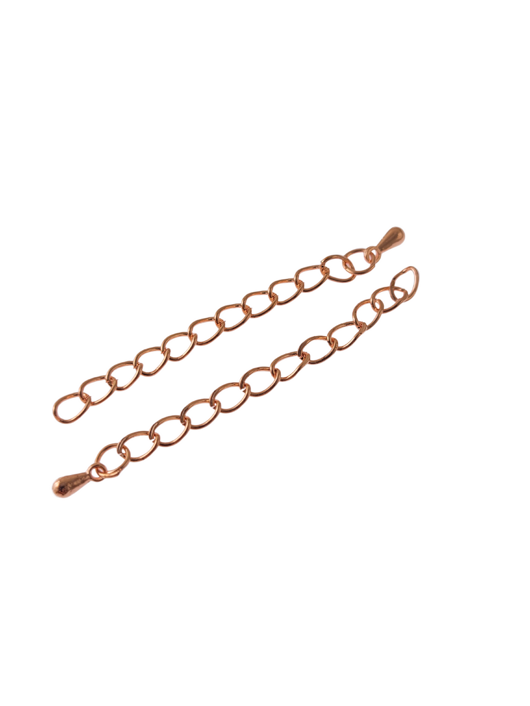 Rose Gold Plated Extender Chain 2 inches Qty:5