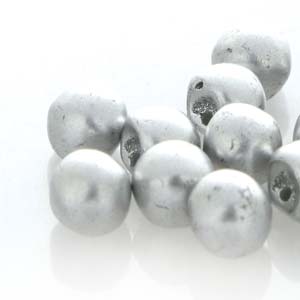 Czech Mini Mushroom Beads 5x6mm Bronze Aluminum Qty:25 *D*