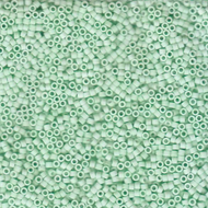 Miyuki Delica 11/0 1516 (DB) Light Mint Opaque Matte Qty:5g Tube