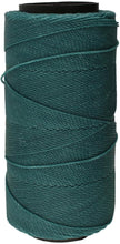 Load image into Gallery viewer, Knot It Waxed Poly Cord Sea Green Qty: 144m
