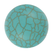Load image into Gallery viewer, Cabochon Turquoise Round 25mm Qty:1
