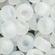 Miyuki Rocailles 6/0 0131FR Crystal Transparent Matte AB