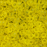 Miyuki Rocailles 15/0 0136 Yellow Transparent Qty:10g Tube