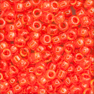 Miyuki Rocailles 15/0 0139 Tangerine Transparent Qty:10g Tube