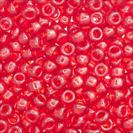 Miyuki Rocailles 15/0 0141 Ruby Transparent Qty:10g Tube