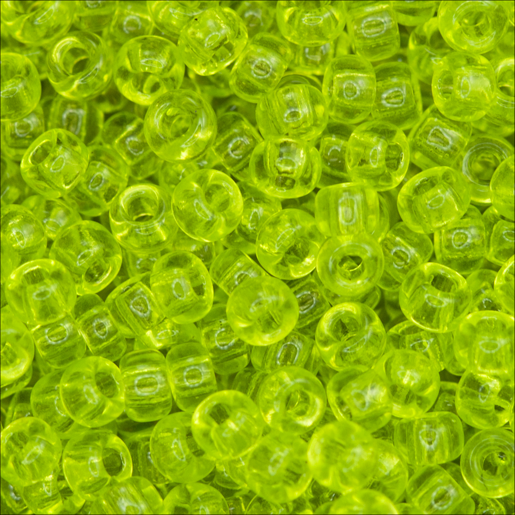 Miyuki Rocailles 11/0 0143 Chartreuse Transparent Qty:10g Tube