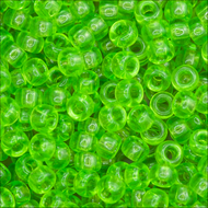 Miyuki Rocailles 11/0 0144 Lime Transparent Qty:10g Tube