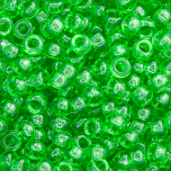 Miyuki Rocailles 15/0 0146 Green Transparent Qty:10g Tube