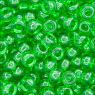 Miyuki Rocailles 11/0 0146 Green Transparent Qty:10g Tube