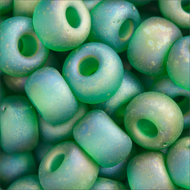 Miyuki Rocailles 6/0 0146FR Green Transparent Matte AB