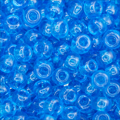 Miyuki Rocailles 11/0 0149 Capri Blue Transparent Qty:10g Tube