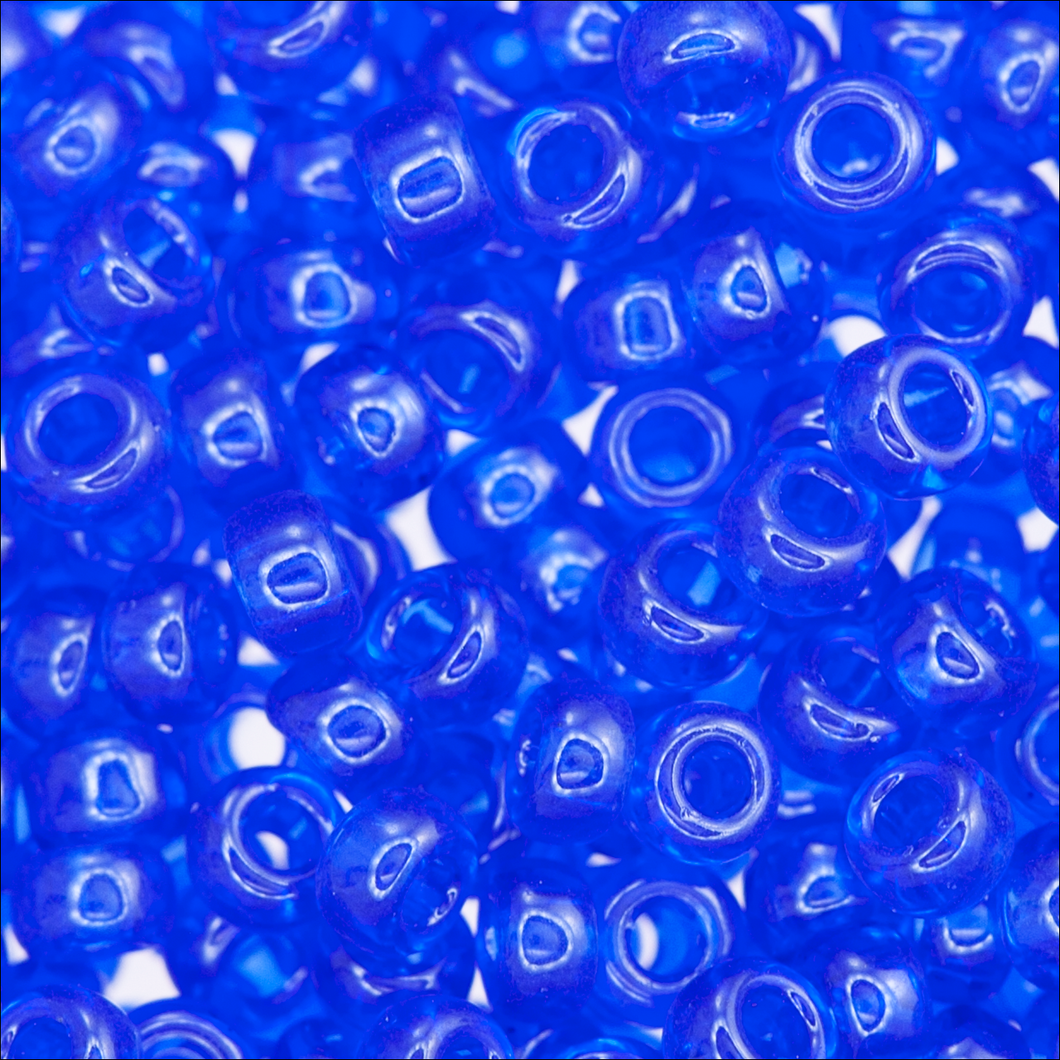 Miyuki Rocailles 11/0 0151 Cobalt Blue Transparent Qty:10g Tube