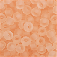 Miyuki Rocailles 11/0 0155F Tea Rose Transparent Matte Qty:10g Tube