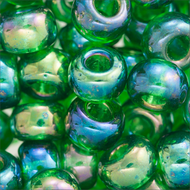 Miyuki Rocailles 6/0 0179 Green Transparent AB