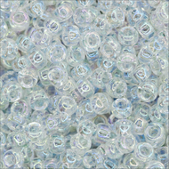Miyuki Rocailles 15/0 0250 Crystal Transparent AB Qty:10g Tube